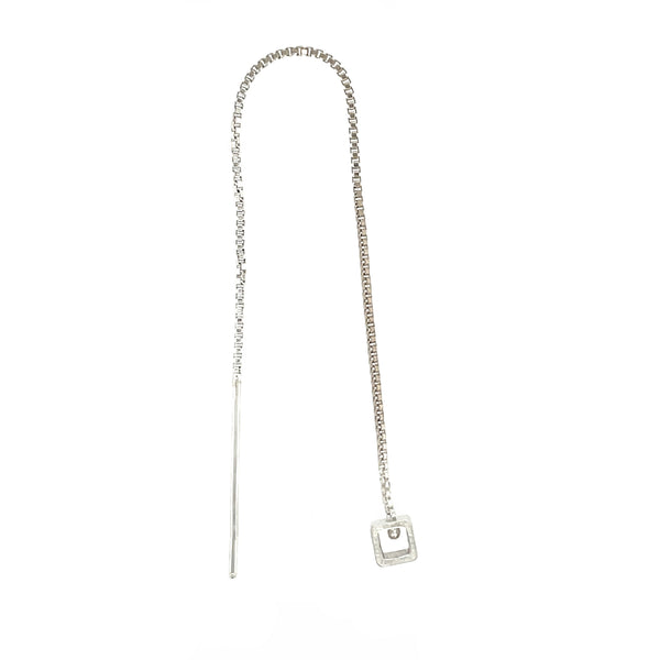 Cube Threader Earrings