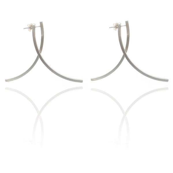 Curved Bar Earrings