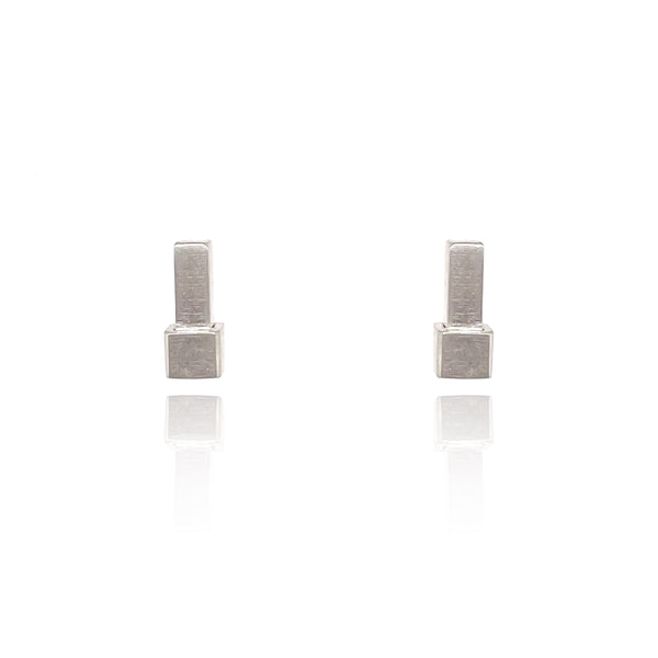 Mini Empire State Post Earrings