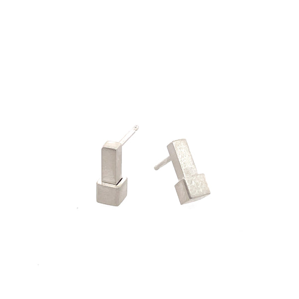 Mini Empire State Post Earrings