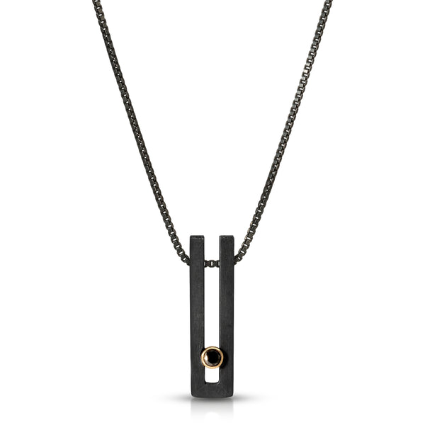 Twin Diamond Necklace