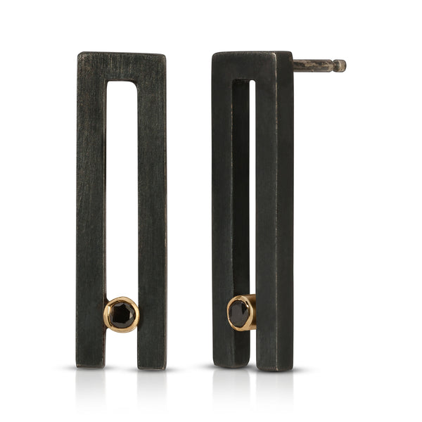 Twin Diamond Earrings