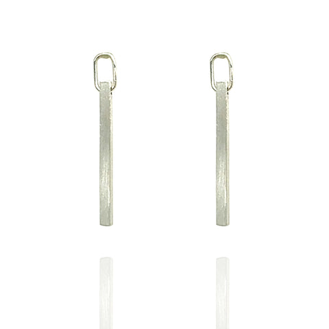 Slim Connections Earrings in Silver