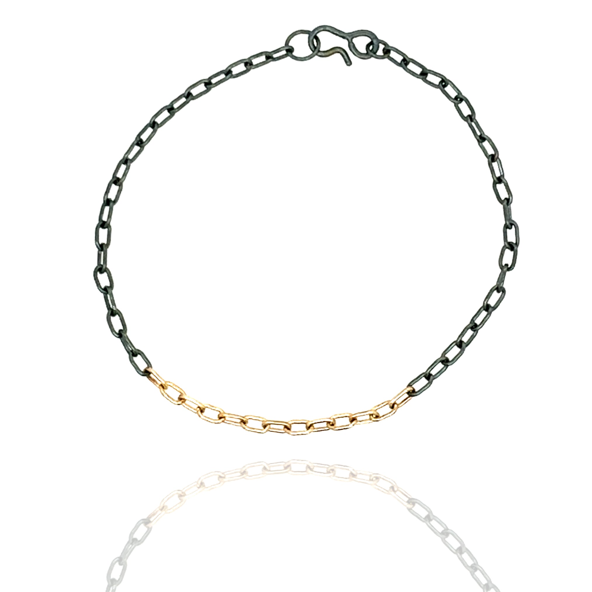 Essential 2 Tone Chain Bracelet