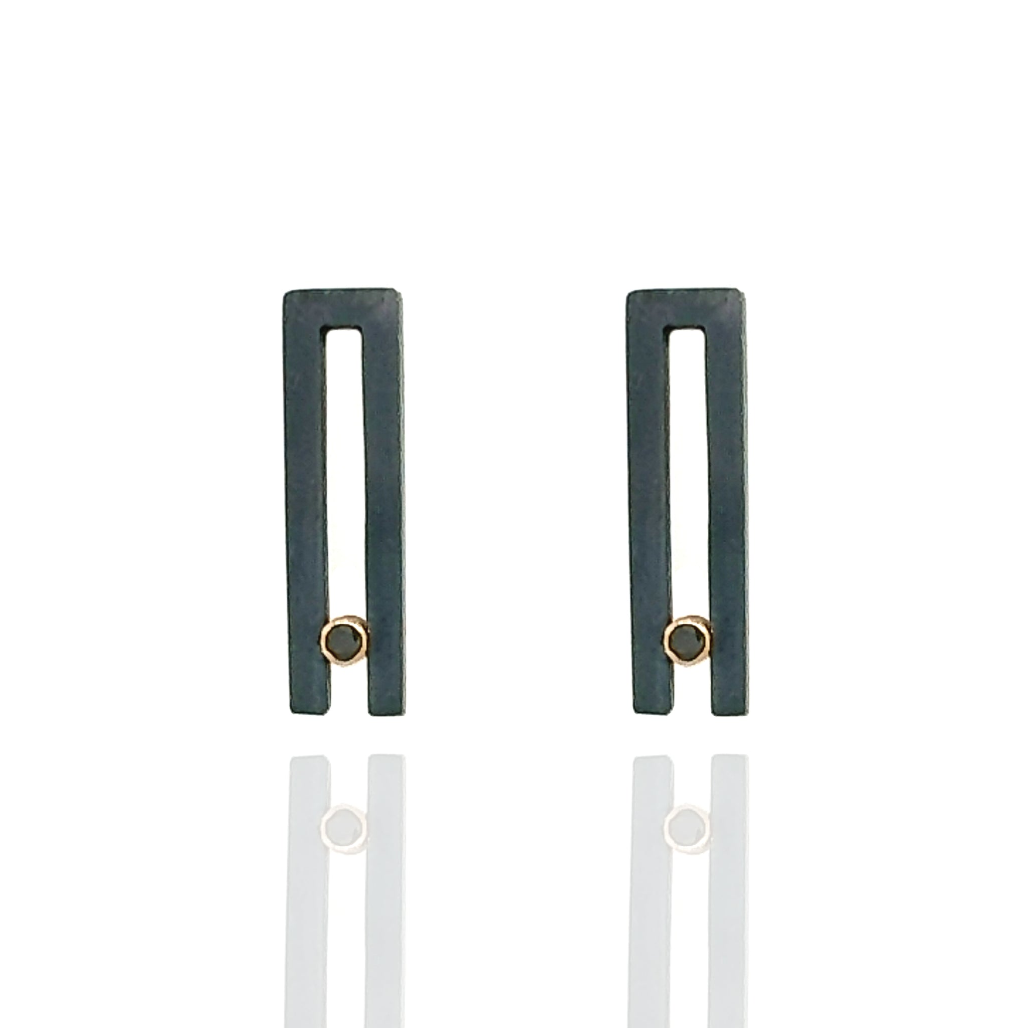 Twin Diamond Earrings