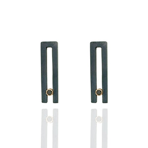 Twin Diamond Earrings