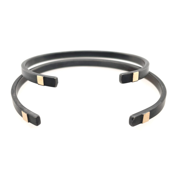 Gold Lines Cuff Bracelet