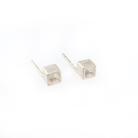 Cube Post Earrings